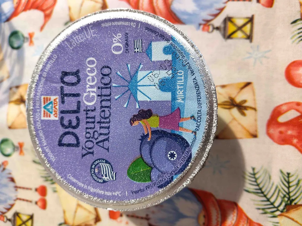 Yogurt greco mirtillo
