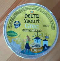 Yaourt grec authentique citron meringué 0% matières grasses