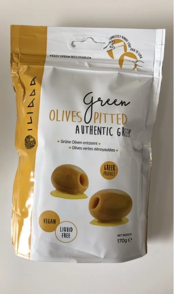Olives pitted