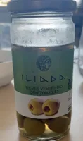 Olives vertes bio dénoyautées