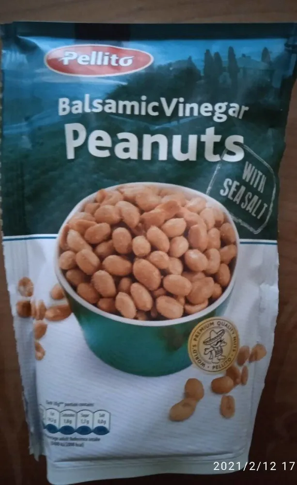 Balsamic vinegar peanuts