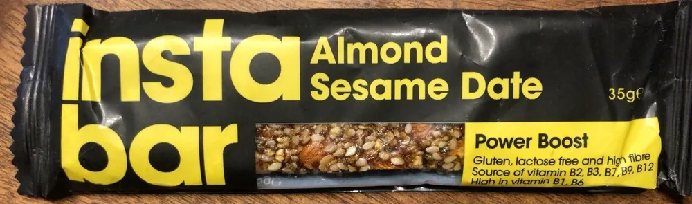 Instabar Amond Sesame Date