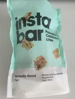 Instabar pistachio cranberry bites imp