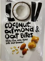 Bouchees noix de coco , amande et avoine