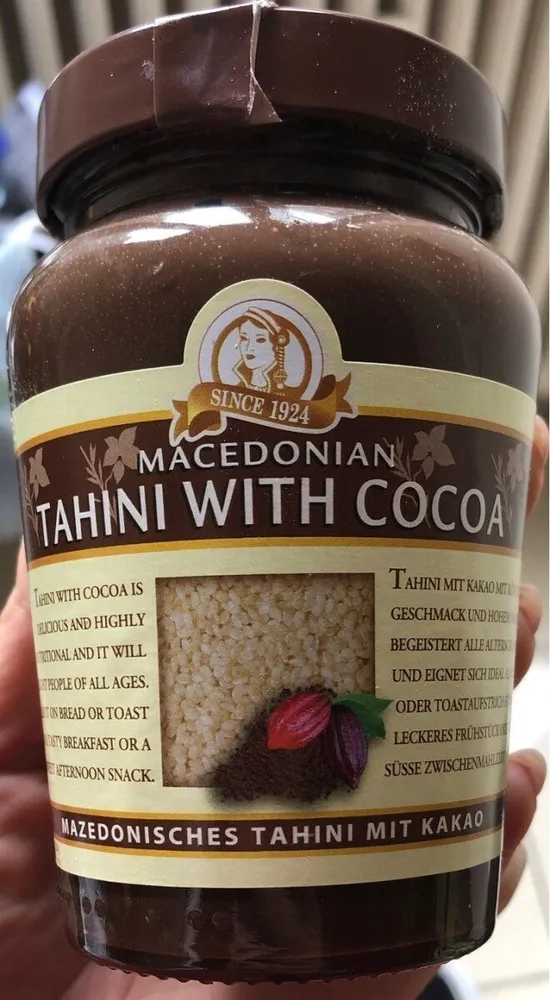 Tahini with cocoa