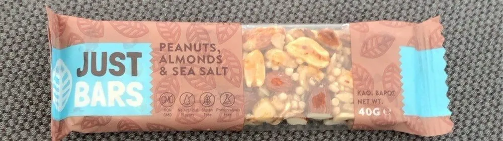 Peanuts almonds sea salt