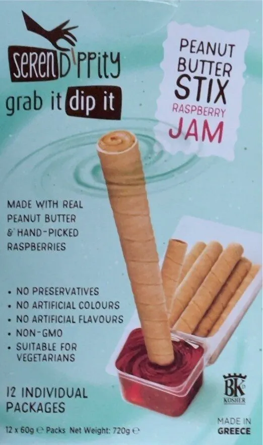 Peanut Butter Stix Rasberry Jam