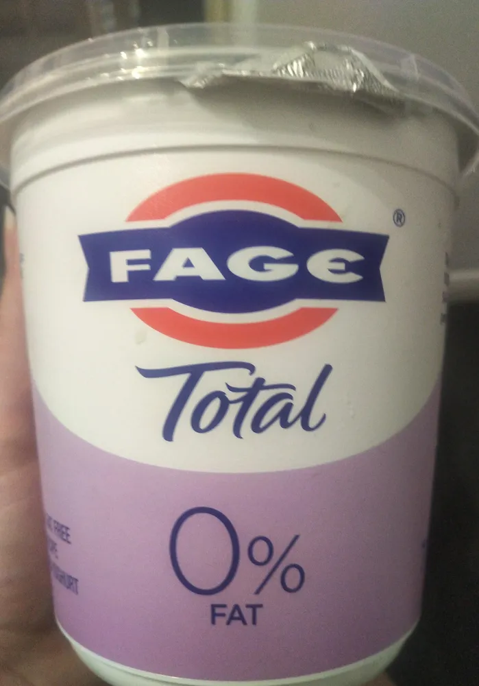 Fage total 0% Greek yogurt