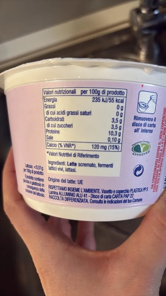 Total Senza Lattosio