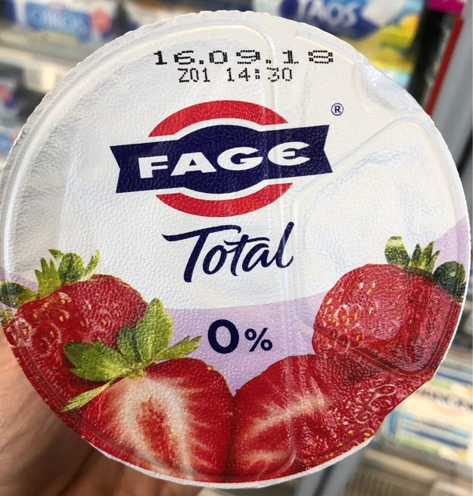 Yaourt Grec FAGE Total 0% a la fraise