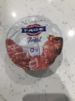 Total 0% Greek Yoghurt Split Pot Raspberry 170G