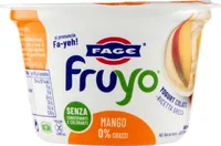 Fruyo grassi con pezzi di mango