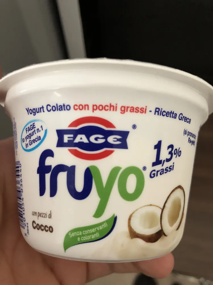 Fage Fruyo Yogurt Intero Cocco GR