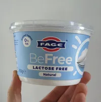 BeFree lactose-free 0% fat Greek Yoghurt
