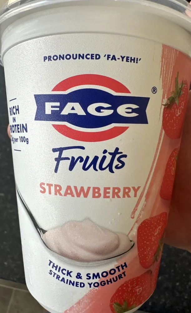 Fruiuts Strawberry Thick & Smooth Strained Yoghurt