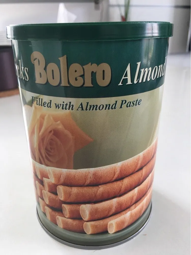 Bolero Almond Wafer Sticks
