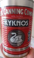 Tomato paste canned