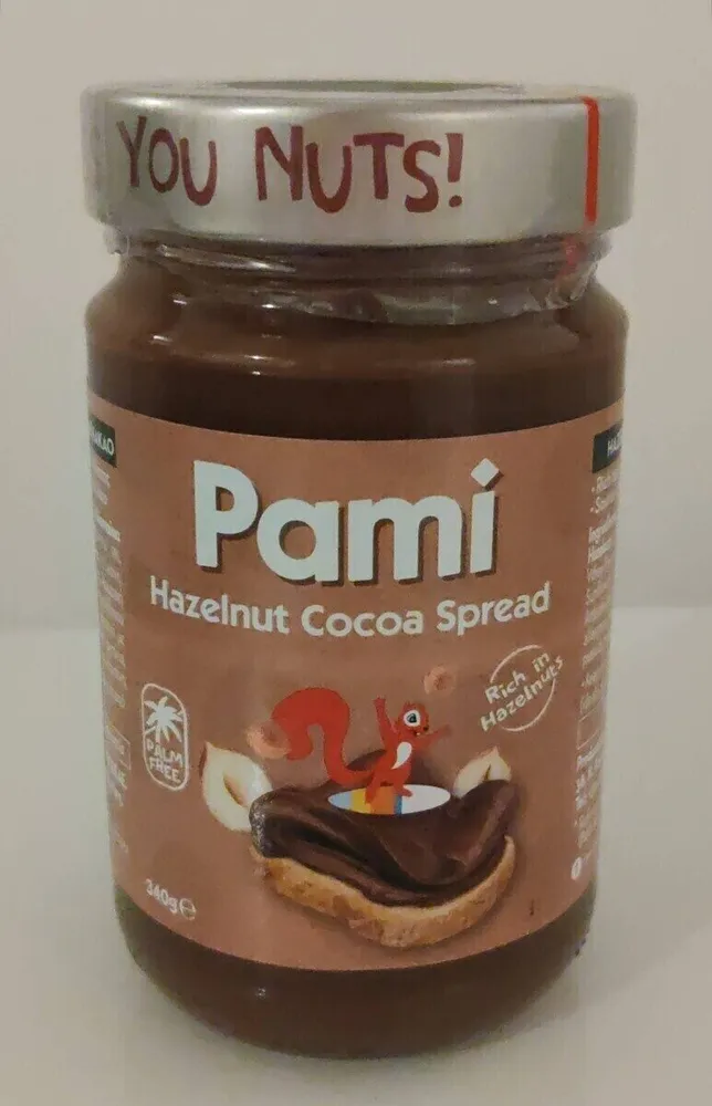 PAMI Hazelnut cocoa spread