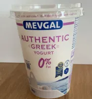 Authentic greek yogurt 0% fat