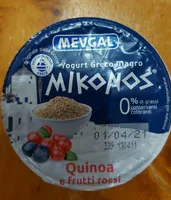 Mikonos yogurt greco magro quinoa e frutti rossi