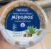 Yogur greco magro