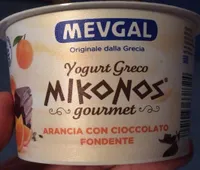 Yogurt greco arancia e cioccolato fondente