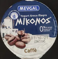 Yogurt greco caffè