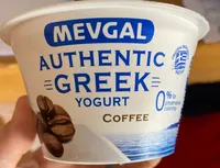 Yogur griego sabor café