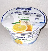 Griechischer Joghurt - Zitrone