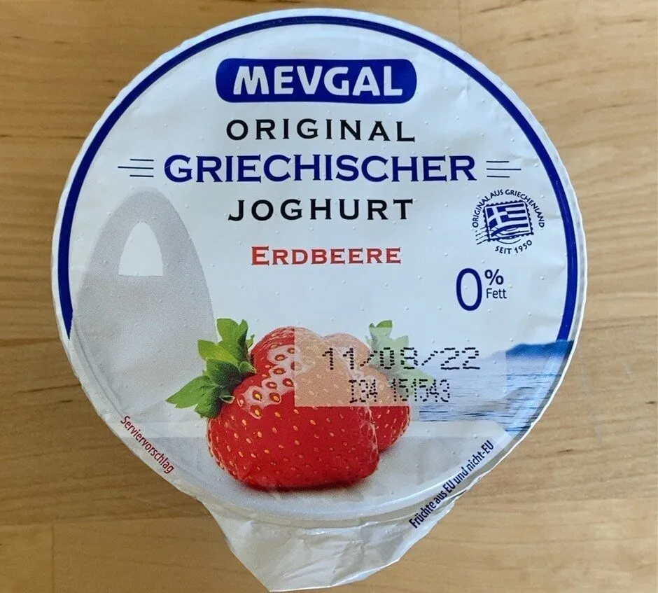 Griechischer Joghurt - Erdbeere