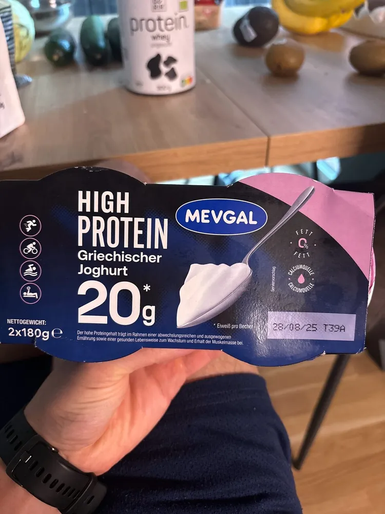 High Protein Griechischer Joghurt