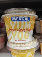 Yum Yog Lemon Cheesecake with Butter Biscuits