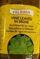 Feuilles de Vigne farcies au riz