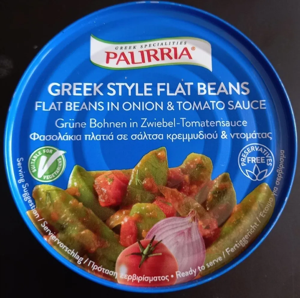 Greek Style Flat Beans