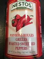 Poivrons rouges grillés