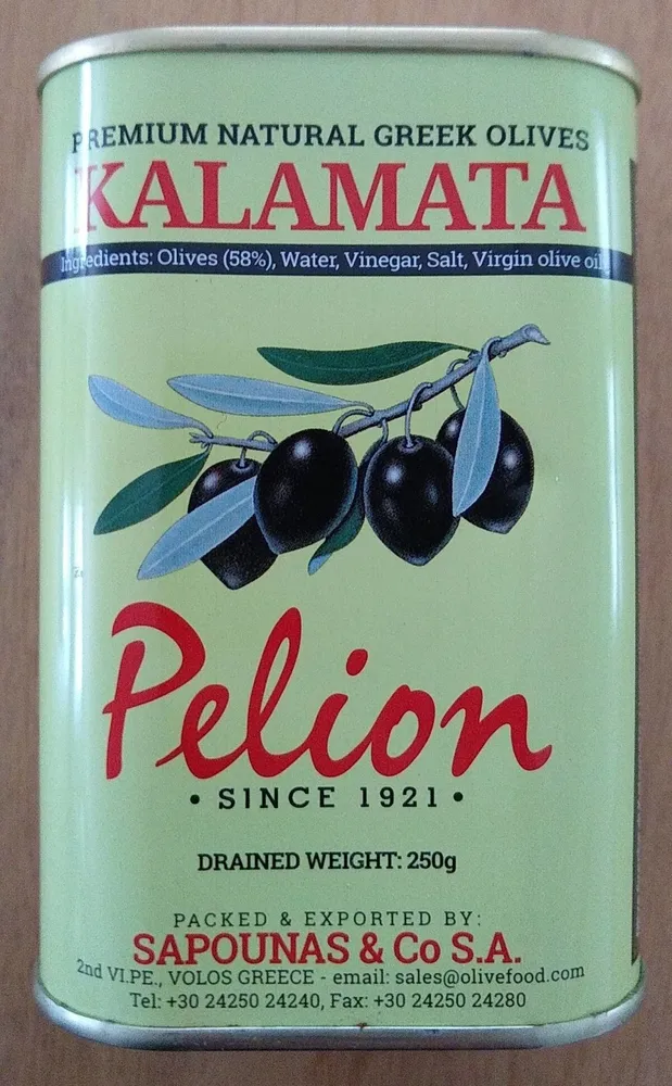 Olives noires grecques