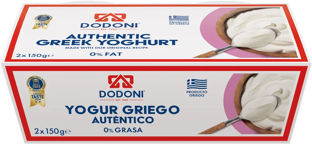 Authentic Greek yoghurt 0%