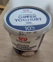 Greek yogurt, 10% Fat