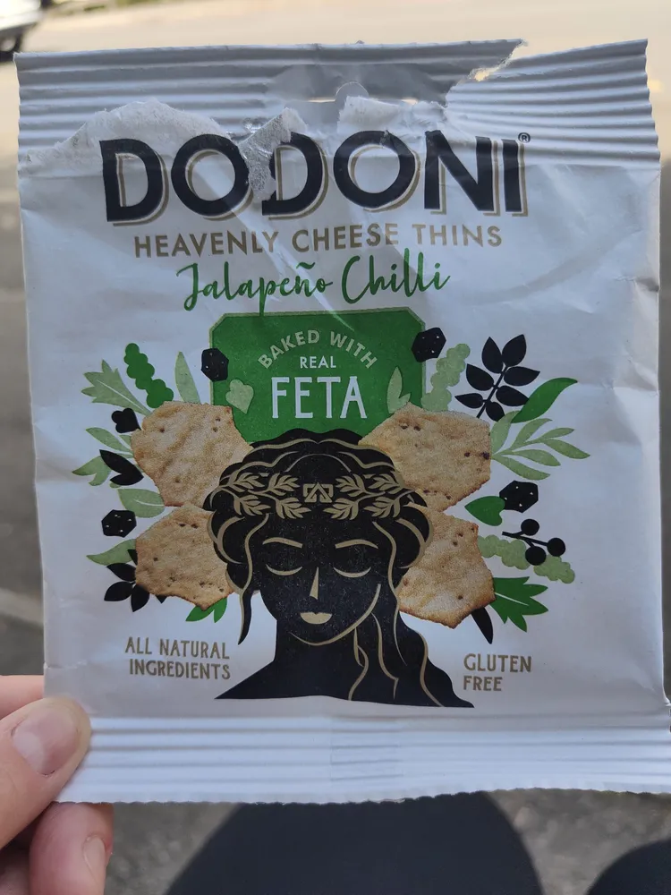 Heavenly Cheese Thins Jalapeño Chilli