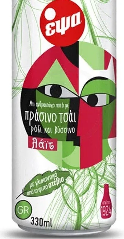 Epsa Green Tea Lemon With Pomegranate & Sour Cherry Light 330ML