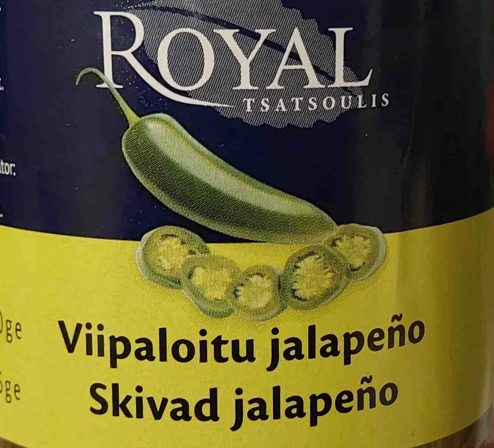 Viipaloitu jalapeño