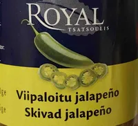 Viipaloitu jalapeño
