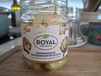 Gemarineerde artisjokharten in olie