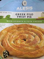 Alesis Filo Spinach Twist Pie