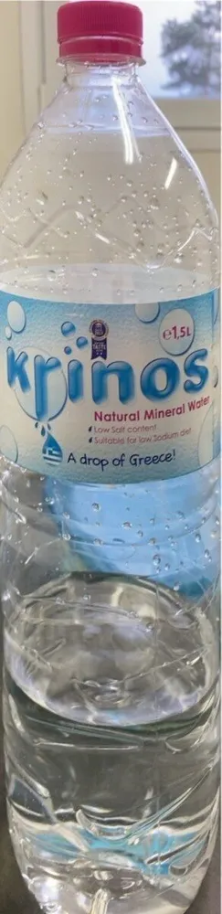 Eau minerale naturelle