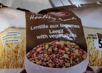 Lentilles aux légumes