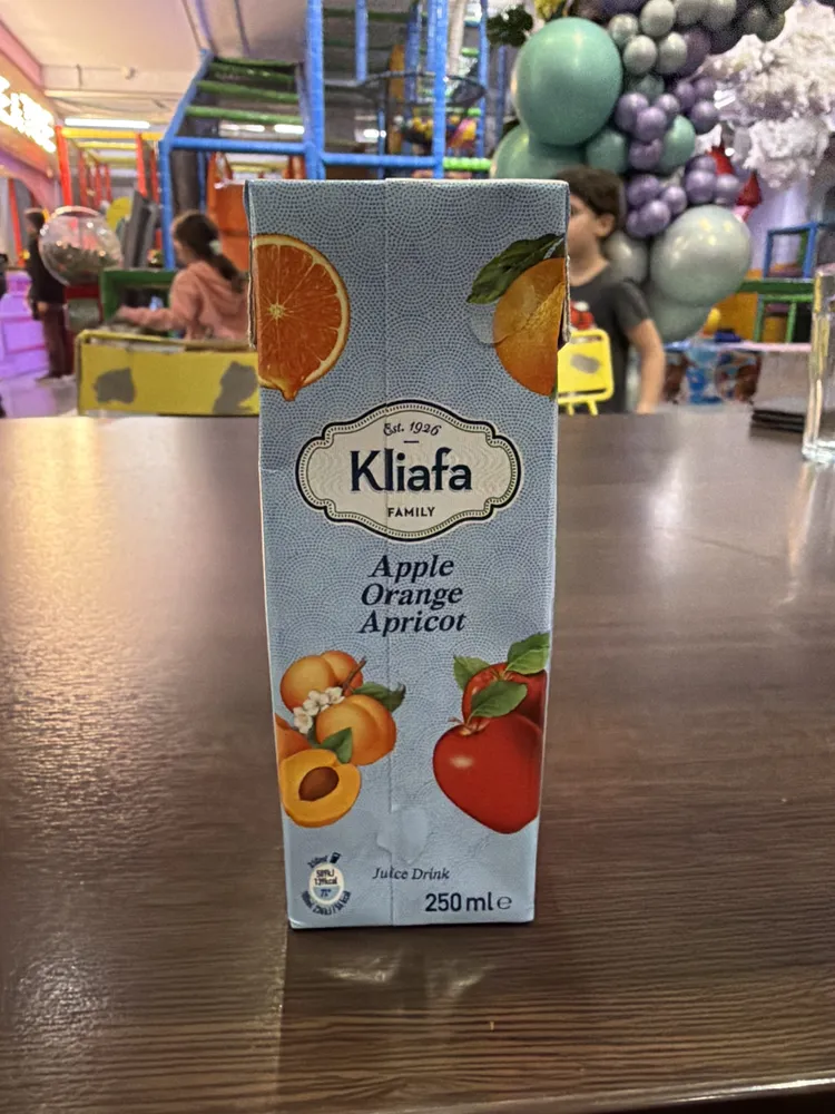 Apple Orange Apricot Juice Drink