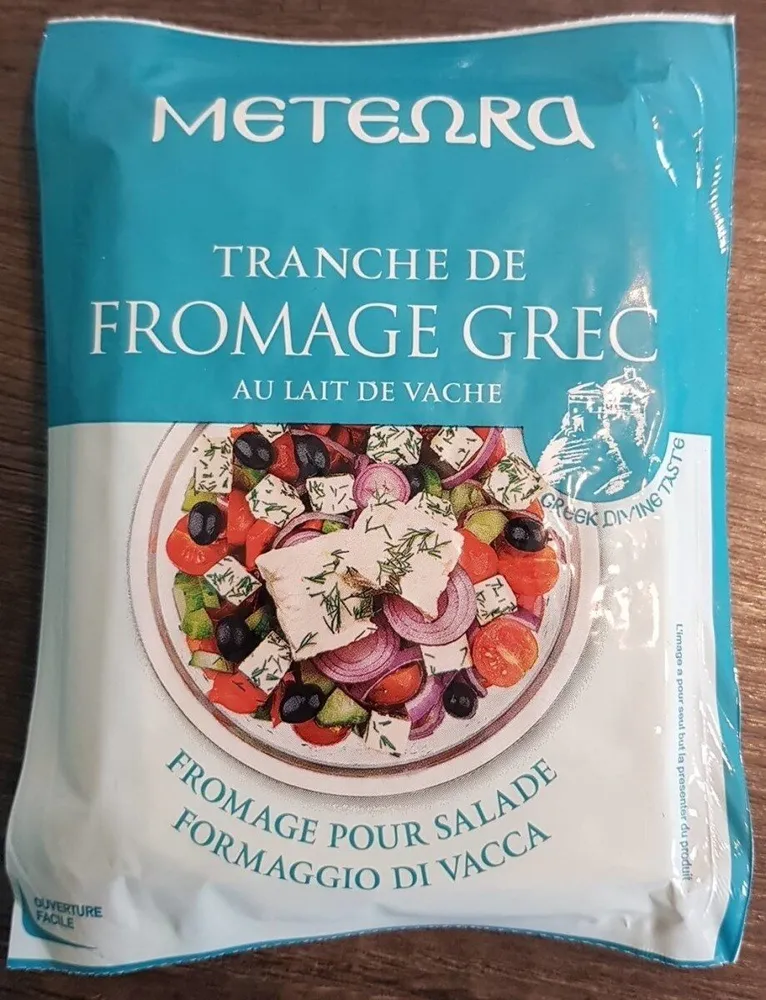 Tranche de fromage grec