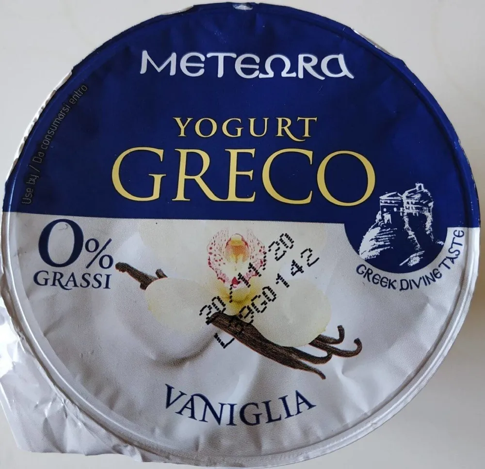 Yogurt Greco 0% Vaniglia