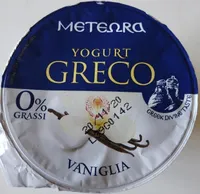 Yogurt Greco 0% Vaniglia